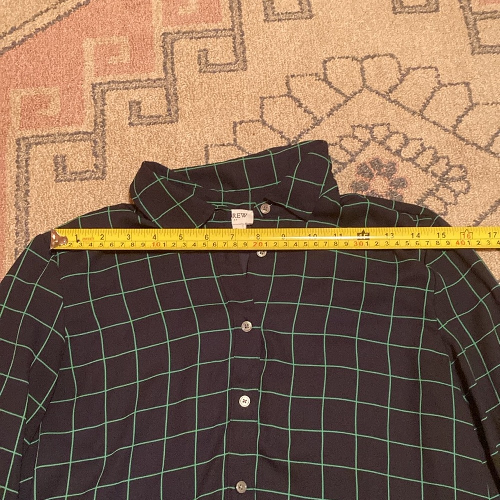 Silk Button-Up From Jcrew Factory, Xs, Like New - image 4